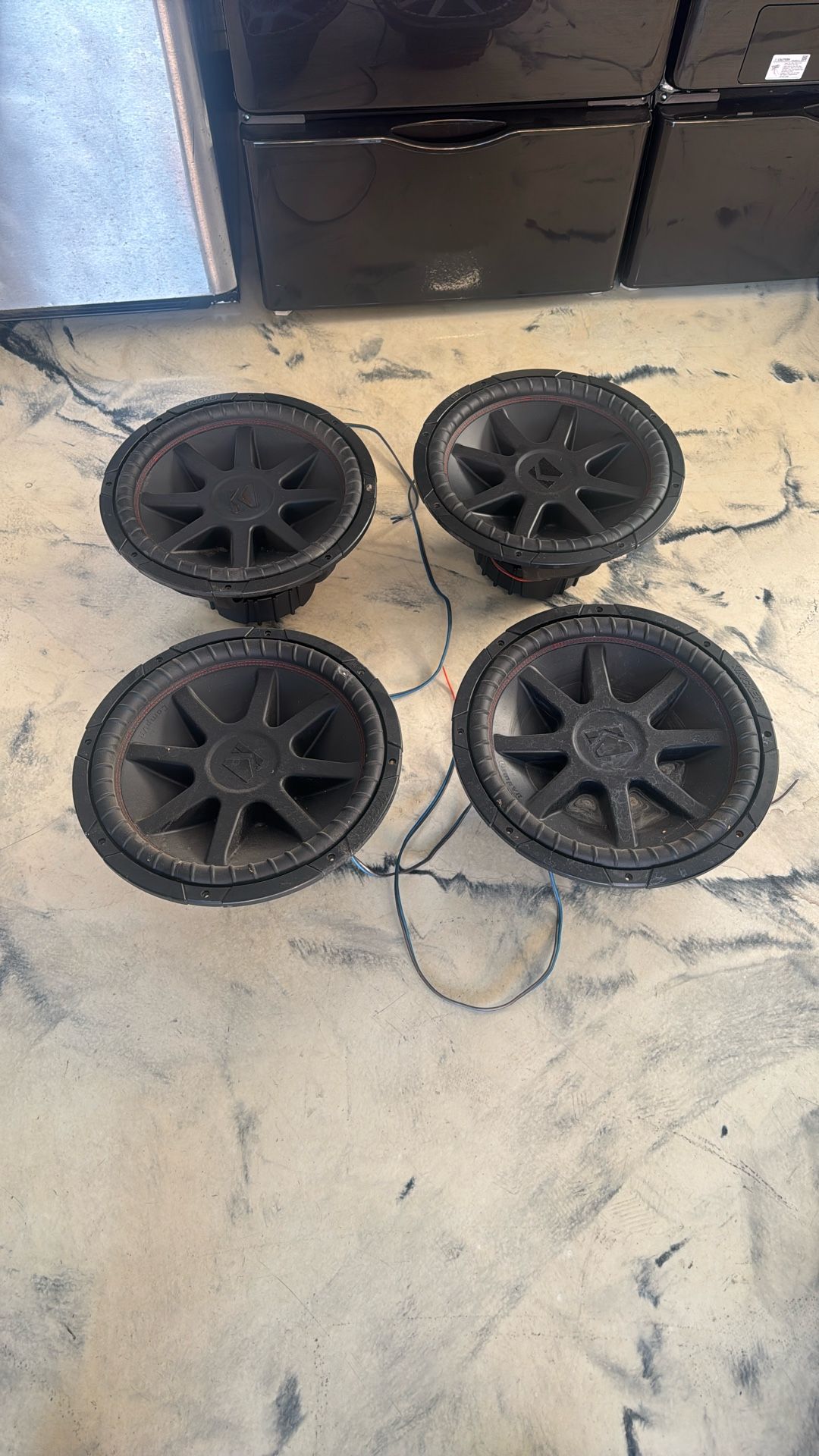 4 15" Kickers CVR $120 Each 