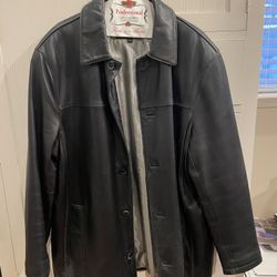 Men’s Vintage Large Leather Jacket 