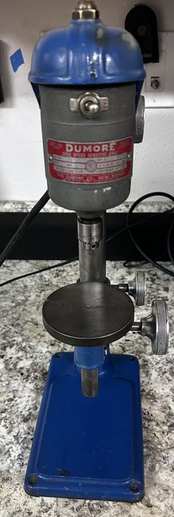 Rare Dumore Drill press 8105-3158 Hi-Speed 17,000 RPM 
