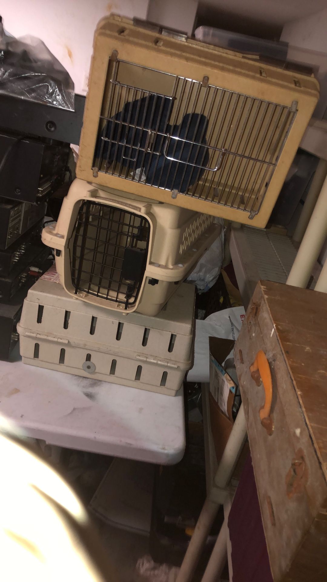 3 Small Animal Transport Cages
