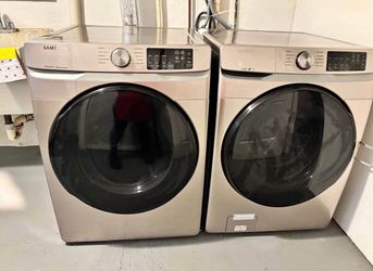 Samsung Front Load Washer and Dryer Set