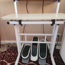 Laptop Table With Exercise Device 