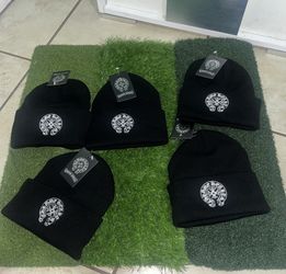 Chrome Heart Cross Beanies