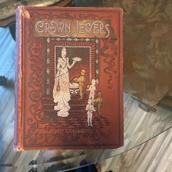 Antique Book 1888 CROWN JEWELS