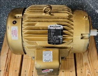 15HP BALDOR 1765RPM 254T TEFC 200VAC 3PH SUPER-E MOTOR EM2333T-8