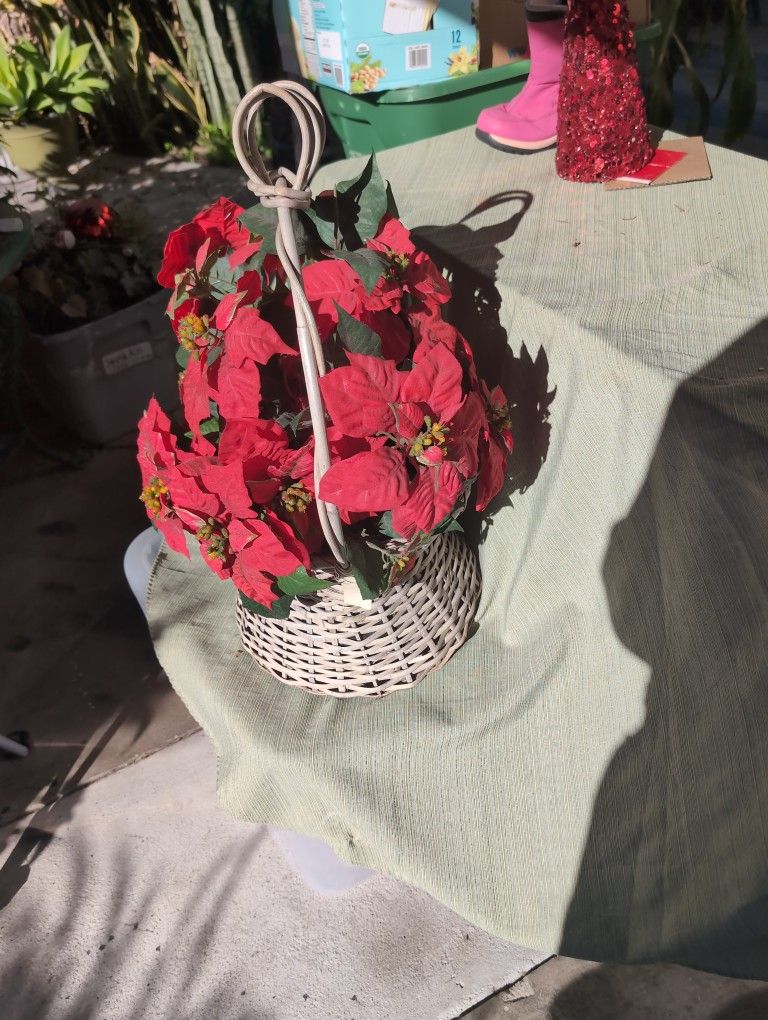 Basket,Canasta Navidena