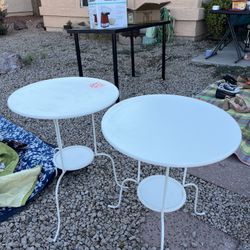 Two End Tables 