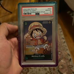 PSA 10 Luffy Promo  