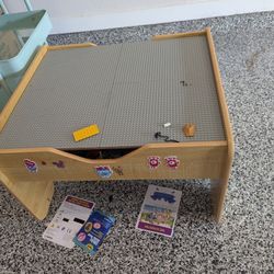 Lego Table Activity 