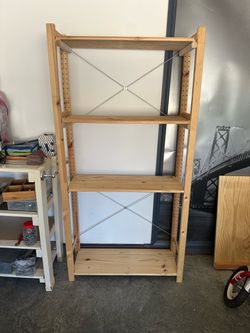 IKEA Ivar Pine Wood Shelving Unit