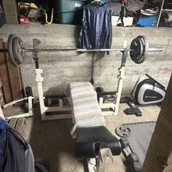 Bench Press And Rower