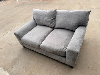 Grey Love Seat