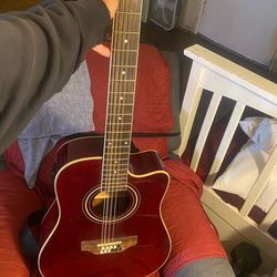 De Rosa 12 string acoustic electric guitar