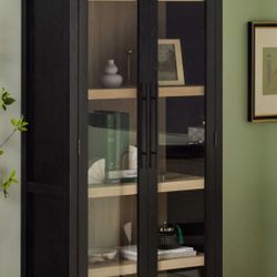 NEW BOOKCASE BLACK 