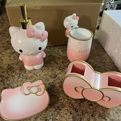 Hello Kitty Bathroom Set 