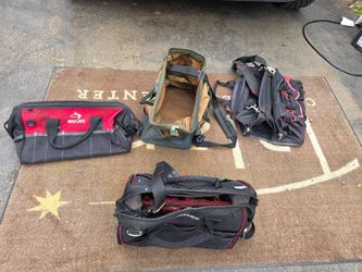 4 ToolBags/ Tool totes...1 Matco tools - 2 Husky..