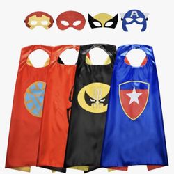 Superhero Capes For Kids Dress Up/ Party’s 