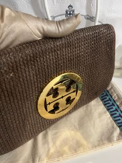 Brown Tory  Burch  bag pochette