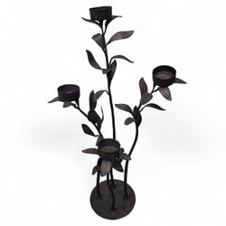 Pottery Barn Metal Candle Holder, 20 Inch 
