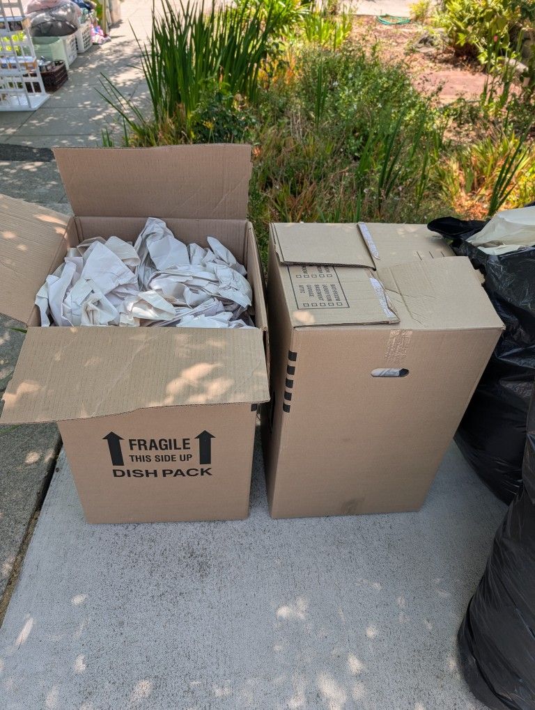 Packing Supplies And a few Moving Boxes
