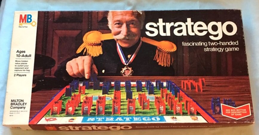 Vintage Stratego Board Game Complete All Original 1977