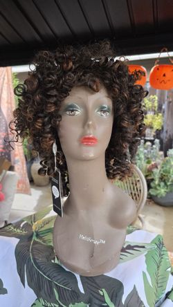 Curly Hair Wig Cosplay Halloween Coraline Wybie Lovat