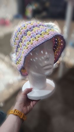 Handmade Crochet Bucket Hat