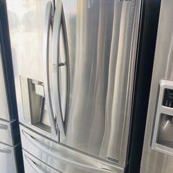 Lg Stainless Steel French Door Refrigerator 