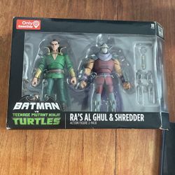 Batman Vs Tmnt Ra’s Al Ghul And Shredder