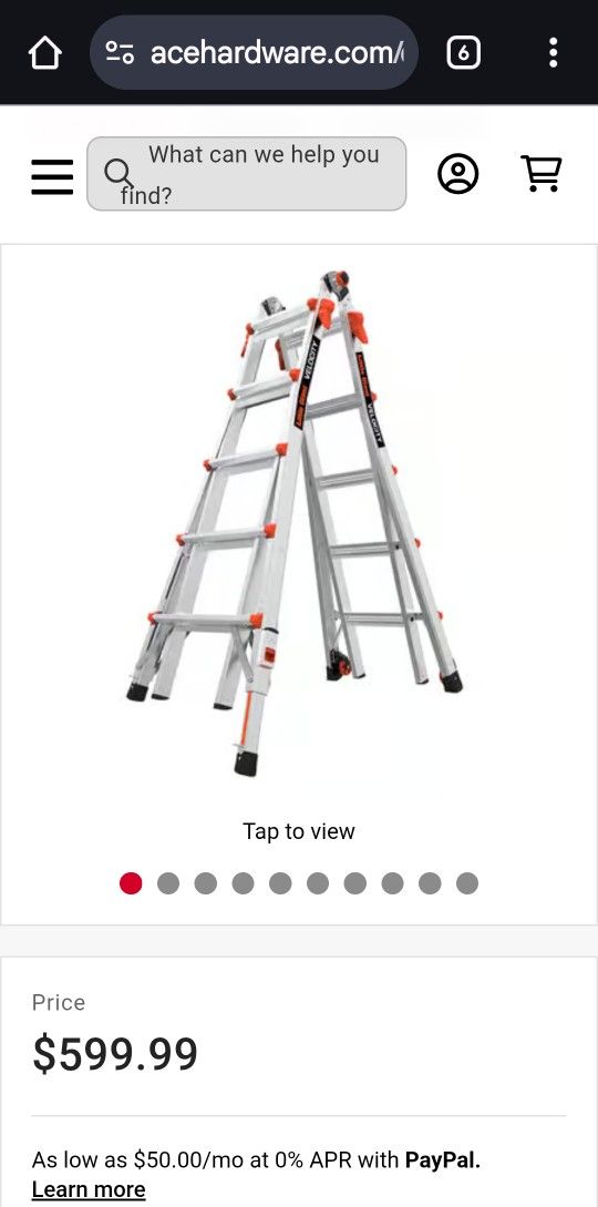 Little Giant Velocity Ladder