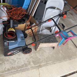 Senix Corded Snow Blower 18 inch thrower