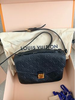 Louis Vuitton Monogram Empreinte Pochette Metis Shoulder Bag
