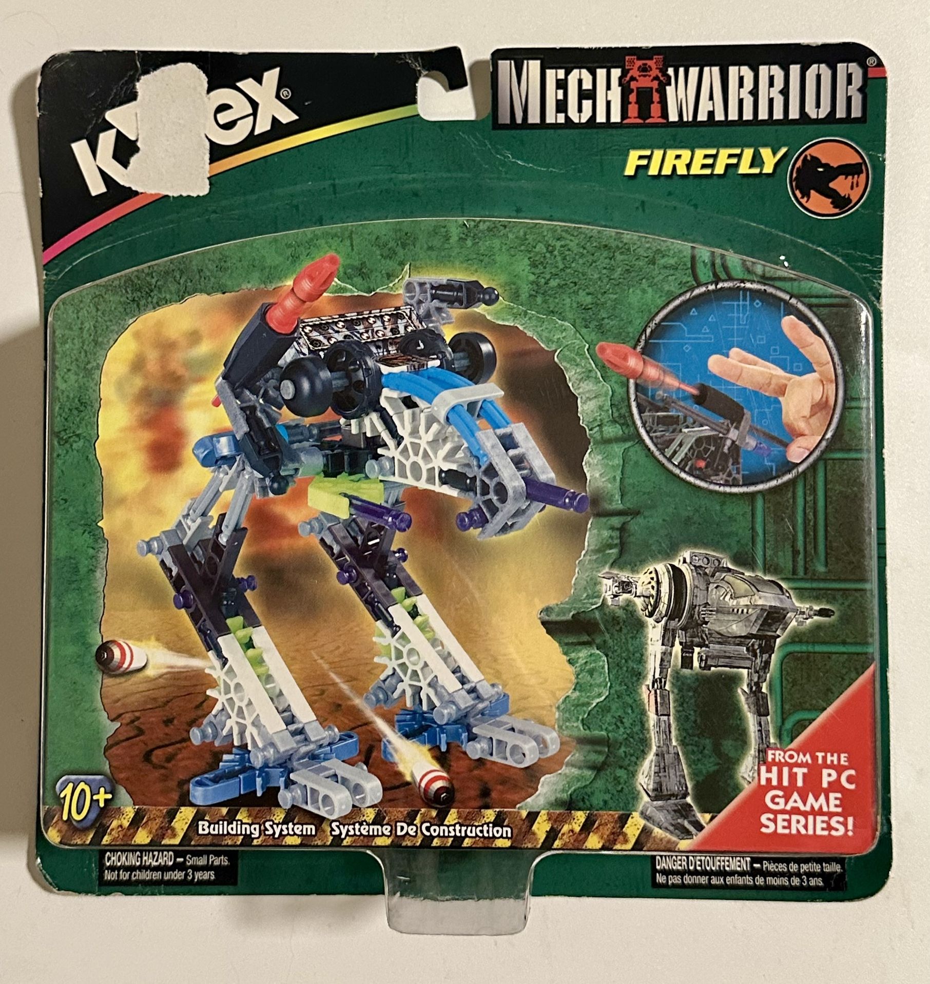 NEW Sealed - Vintage Knex MechWarrior Vulture- Series 1 - K'nex Firefly 2002