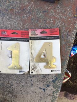 House numbers