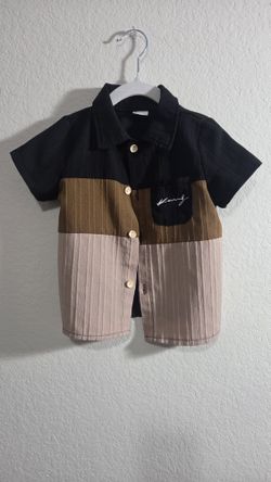 Unbranded Button Up Polo Shirt 18-24M 