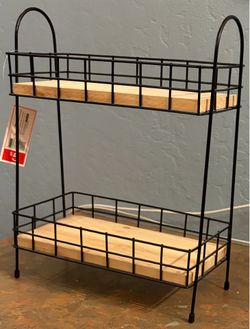 New two tiered tray