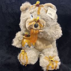 Vintage Loura Orzek Honey The Honey Bear Bunch Stuffed Animal/ 1995