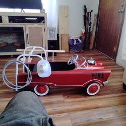 Nice Fire Truck Pedal Car