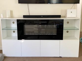 TV Stand W/Fireplace