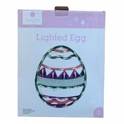 Lighted Easter egg decoration 36 lights