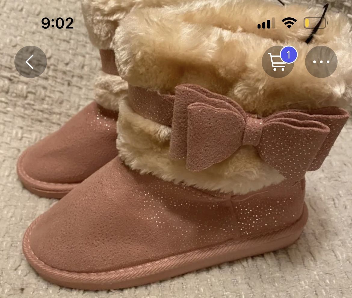 Bebe Child 3 Fur Boots