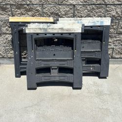Folding Sawhorses- 3 Sets