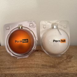 PornHub Christmas ornaments (collectors Items) Deadstock