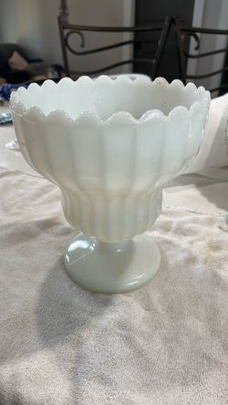 Vintage milk glass