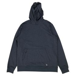 Vuori Sunday 2.0 Hoodie Mens Large L Blue Sweatshirt Pullover Stretch Gym V2019