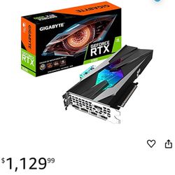 GIGABYTE GeForce RTX 3080 Gaming OC WATERFORCE WB 10G Graphics Card, WATERFORCE Water Block Cooling