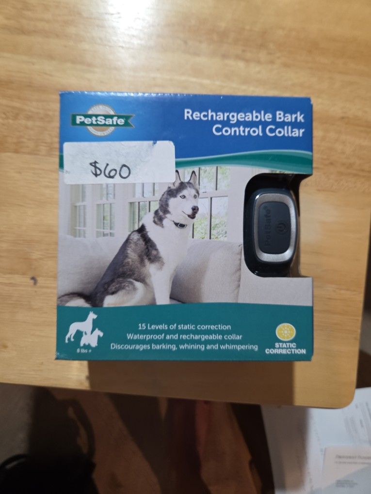 New Rechargeable Bark Collar