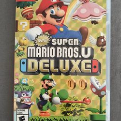 Super Mario Bros U Deluxe: Nintendo Switch