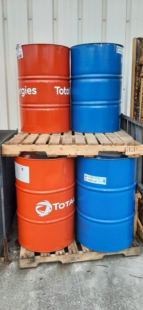 $18 Each, 55-Gallon Metal Drums/Barrels/Containers