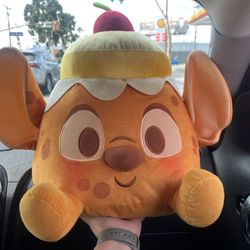 Disney Stitch Pineapple Upside-Down Cake Munchlings Plush -Medium 18 In.